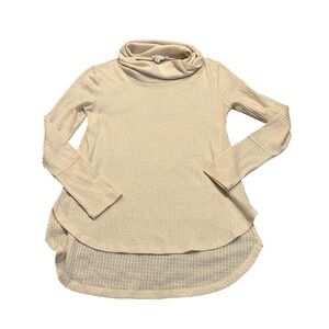 3/$15 OLIVE & OAK milia waffle knit sweater